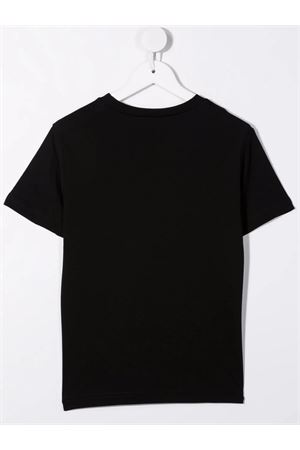 black cotton tshirt N°21 KIDS | N21173N01530N900